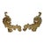 Late 19th Century French Bronze Dore Chenets - a Pair For Sale