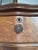 Antique 1900’s Atlas Furniture Co. Tiger Oak Serpentine Dresser With Tilting Beveled Mirror and Bail Pull Handles For Sale - Image 14 of 17