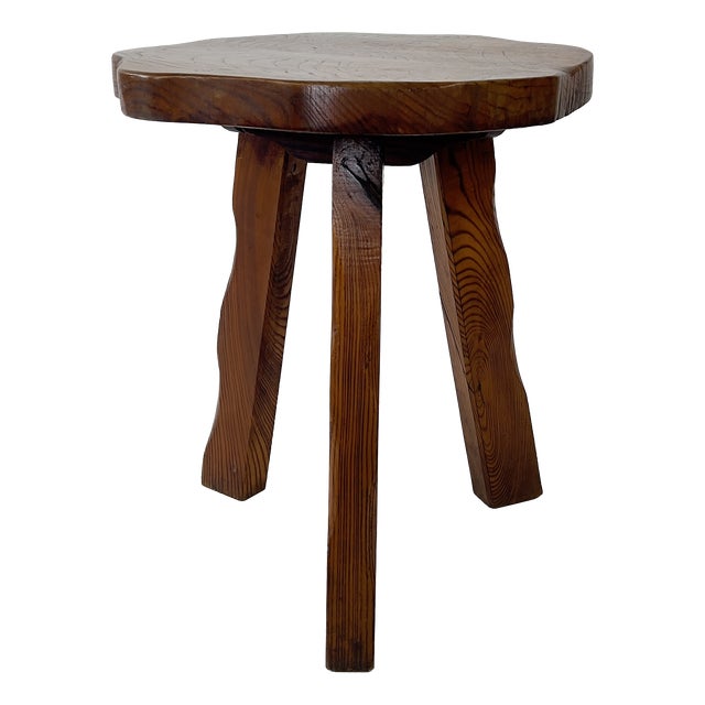 Mid-Century Brutalist Rustic Primitive Side Table from Wanderwood, England, 1950s For Sale