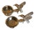 Mid 20th Century Arthur Court Style Metal Hummingbird Sauce Cups - A Pair For Sale