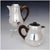 Art Deco Early 20th Century Art Deco French Sterling Silver 4 Piece Tea / Coffee Set, Teapot & Coffee Pot For Sale - Image 3 of 10