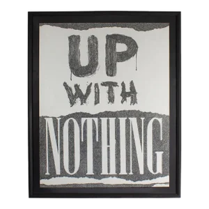 “Up With Nothing” Graphite Drawing by James Spencer Russell