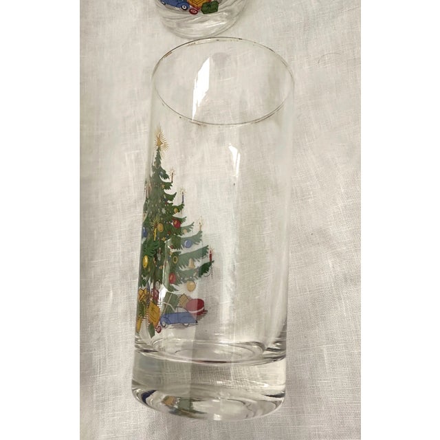 Vintage Moderne Christmas Tree 10oz Tumblers-Set of 13 For Sale - Image 4 of 8
