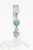 Late 20th Century Mexican Turquoise Sterling Silver Link Bracelet For Sale - Image 13 of 14