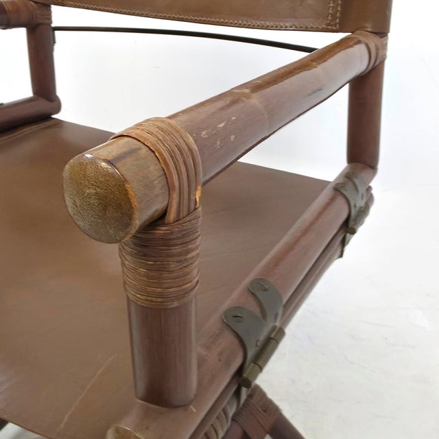Director Chair from Lyda Levi McGuire, 1970s For Sale - Image 4 of 8