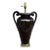 Vintage Hollywood Regency Black Amphora Urn Shape Lamp For Sale