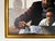 Wood Vintage Matthew African Family Interior Scene Acrylic on Canvas Painting, Framed For Sale - Image 7 of 12