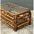 Camel Vintage Bamboo Fretwork and Glass Coffee Table For Sale - Image 8 of 12