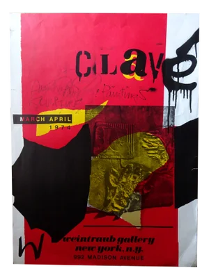Poster by Antoni Clavé for Weintraub, 1974