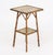 Wood Aesthetic Movement Bamboo Two-Tier Side Table For Sale - Image 7 of 7