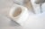 White Vintage White Marble Napkin Rings - Set of 4 For Sale - Image 8 of 9
