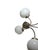 Postmodern Brass and Glass Chandelier, Poland, 1970s For Sale - Image 13 of 18