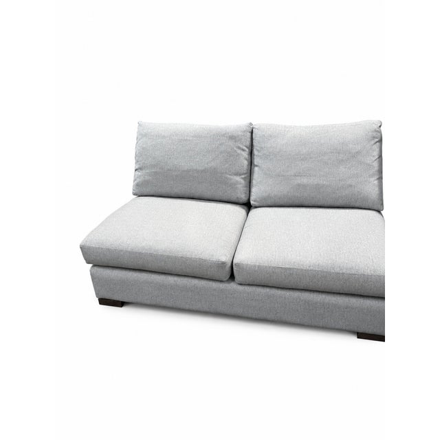 Contemporary Room & Board Metro Right-Arm Chaise Sectional For Sale - Image 3 of 10