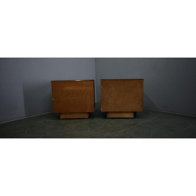 Art Deco Bedside Tables, Czechoslovakia, 1932, Set of 2 For Sale - Image 10 of 18