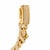 14k Yellow Gold 9.5 Ct Natural Diamond Infinity Bracelet, 8 In For Sale - Image 4 of 11