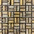 Honed and unfilled gold travertine paolo basketweave decorative mosaic tile. Suitable for use in vertical and horizontal...