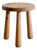 Early Swedish Mid Century Modern Skoga Wooden Tripod Stool in Pine by Axel Einar Hjorth for Nordiska Kompaniet, 1930s For Sale