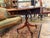 Antique Regency Style Mahogany Drop-Leaf Pedestal Sofa Table For Sale - Image 4 of 7