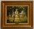 Hand signed lower right Andre Vignoles (French, 1920-2017), "Paysage de LIsle de France," oil on canvas depicting a...