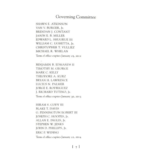 Traditional The Union Club of the City of New York 2011 Members' Annual For Sale - Image 3 of 11
