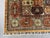 Orange and Teal Mamluk Style Natural Dye Wool Rug - 5'3" X 6'11" For Sale - Image 12 of 14