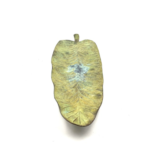 Leaf Shaped Centerpiece, France 1970s For Sale - Image 9 of 13