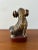 Red 1920s Chinese Red Carved Gilt Wood Foo Dog For Sale - Image 8 of 12