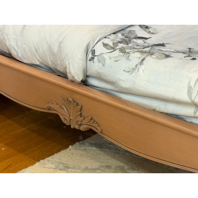 Chloe Farmhouse Reclaimed Bed Frame King For Sale - Image 13 of 13