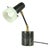 Table Lamp on Black Marble Base attributed to Gino Sarfatti for Arteluce, 1950s For Sale