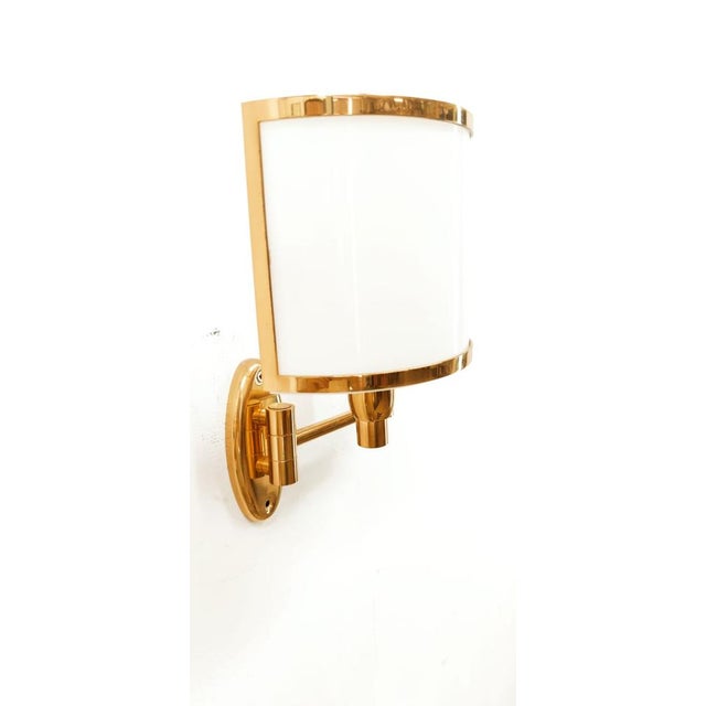 Adjustable Wall Light with Glass Fan For Sale - Image 15 of 18