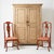 Mid-Century Italian Venetian Red Lacquer Chinoiserie Hand Painted Side Chairs, Pair For Sale In Atlanta - Image 6 of 6