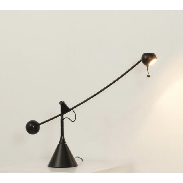 Calder Adjustable Table Lamp by Enrique Franch for Metalarte, 1970s For Sale - Image 6 of 16