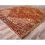 1960 Orange Vintage Persian Rug For Sale - Image 4 of 12