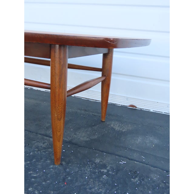 Mid Century Modern Long Low Coffee Table 6402 For Sale In Miami - Image 6 of 12