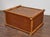 Mid 20th Century Midcentury Bamboo and Mahogany Chest of Drawers With Campaign-Style Brass Pulls For Sale - Image 5 of 12