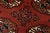Textile Turkmen Rug 3'3'' X 5' Red Wool Vintage Tribal Hand-Knotted Oriental Carpet For Sale - Image 7 of 12