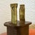 Vintage Stiffel Brass Bouillotte 3-Light French Table Lamp Black Gold Tole Shade For Sale - Image 10 of 17