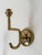 Hollywood Regency Brass Wall Coat Hooks, 1970s, Set of 7 For Sale - Image 11 of 12