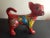 This is a GORGEOUS Mexican Folk Talavera Art 8" Doggie Figurine. Procured during personal travels BOX 37