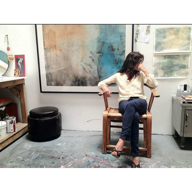 2020s Untitled #271 Watercolor Print on Fine Art Paper by Michelle Oppenheimer For Sale - Image 5 of 6