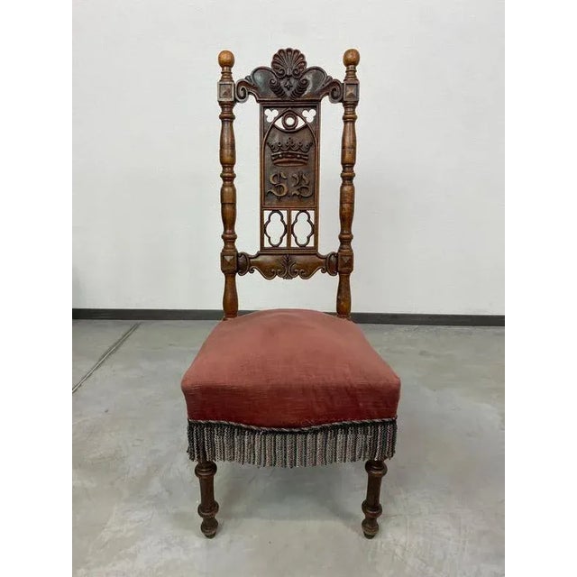 19th century desk chair in original vintage condition.