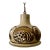 Ceramic Pendant Flared Bowl With Bold Pattern, Denmark 1960s For Sale