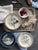Mid 20th Century Mid 20th Century Softwind Stoneware by Temperware - A Wedgwood Company - 8” Plates - Set of Seven (7) For Sale - Image 5 of 10