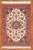 Textile Hand-Knotted Middle Eastern Rug in Wool & Silk For Sale - Image 7 of 8