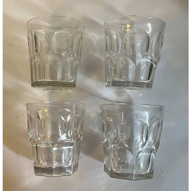 Antique Mid 19th Century American Classical Ashburton Flint Glass Whiskey Tumblers, Circa 1850 - Set of 4 For Sale - Image 11 of 16