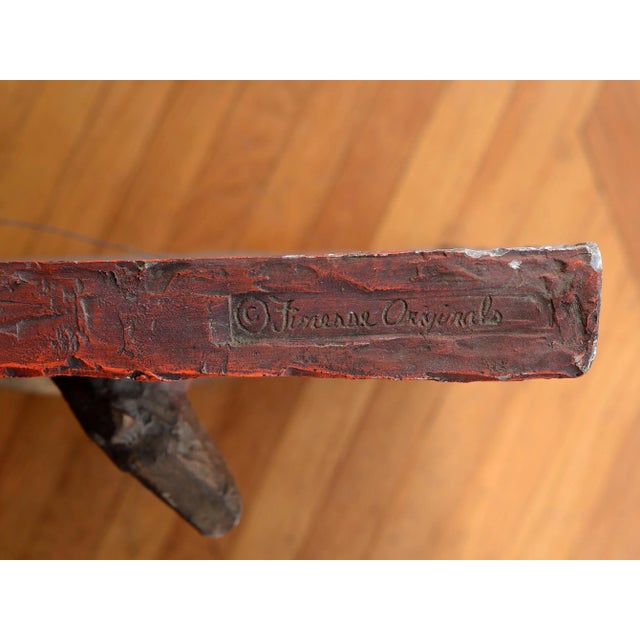 1960s Mid Century Finesse Originals J. Segura Roman Warriors and Horses Relief Wall Sculpture For Sale - Image 12 of 13