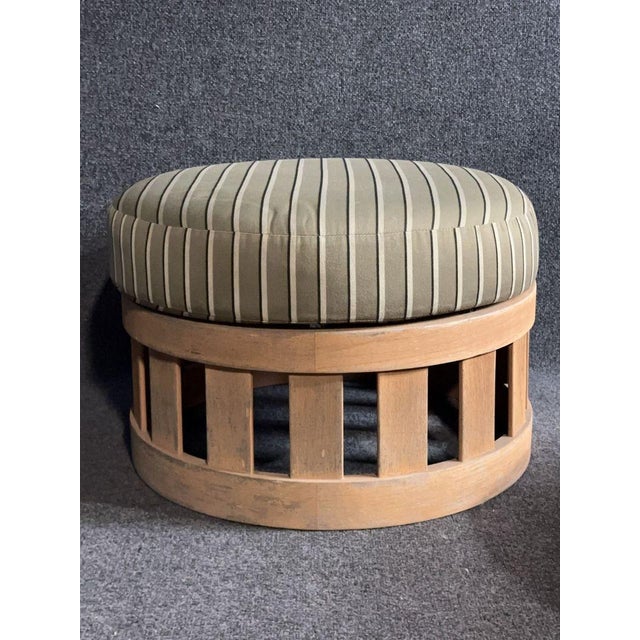 Summit Picket Lounge Chairs and Ottomans Patio Furniture For Sale - Image 12 of 12