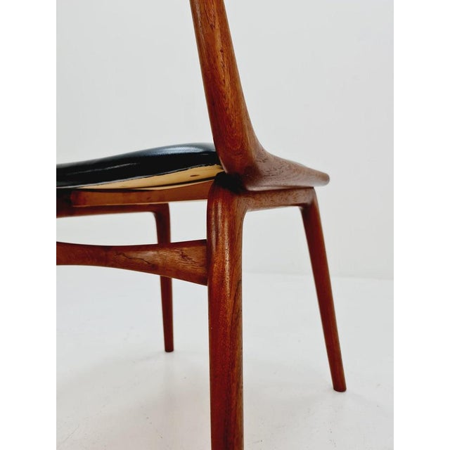 Wood Danish Teak Dining Chair by Alferd Christensen for Slagelse, 1950s For Sale - Image 7 of 11
