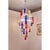 Early 21st Century Italian Square Bark Murano Glass Chandelier by Simoeng For Sale - Image 5 of 5
