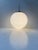 Bauhaus White Opaline Glass Pendant Lamp from Lyfa, 1930s For Sale - Image 6 of 8